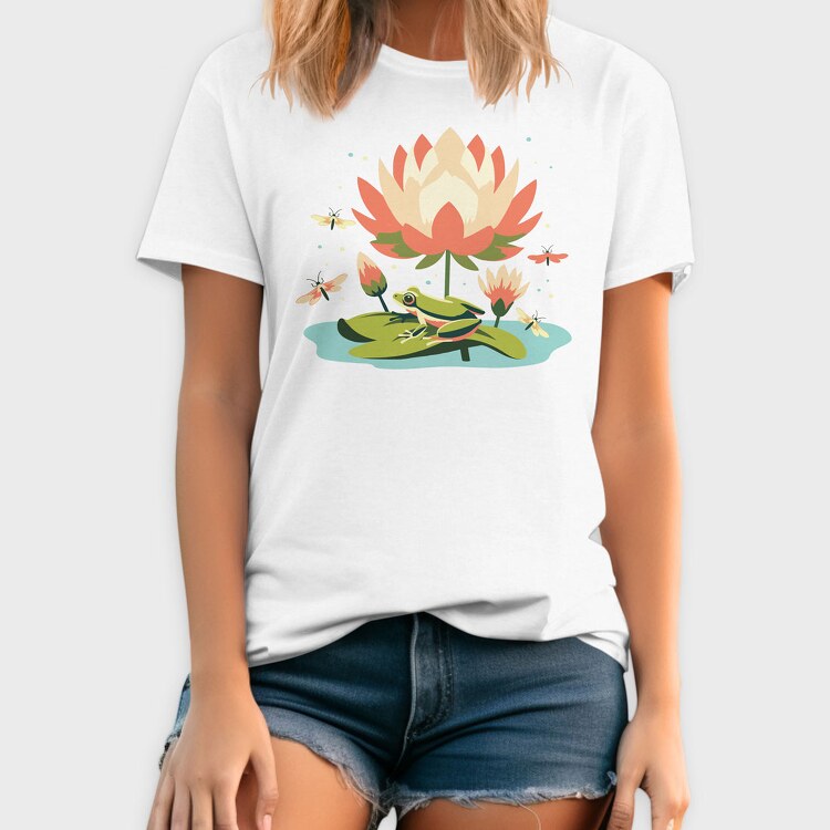 Lotus Flower, Tricou Barbati (Unisex)