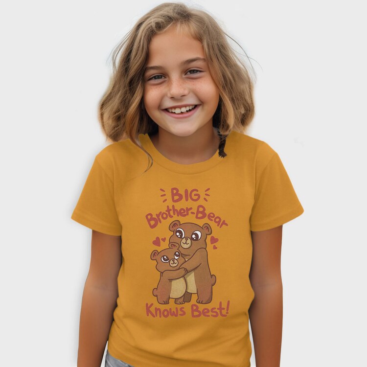 Big Bear Brother Knows Best, Tricou Copii