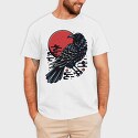 Crow Sunset, Tricou Barbati (Unisex)