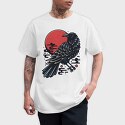 Crow Sunset, Tricou Barbati (Unisex)