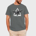Crow Triangle, Tricou Barbati (Unisex)