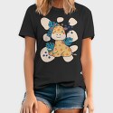 Giraffe Cartoon, Tricou Barbati (Unisex)