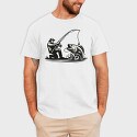 Man Fishing, Tricou Barbati (Unisex)