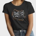 Raccoons Night, Tricou Femei
