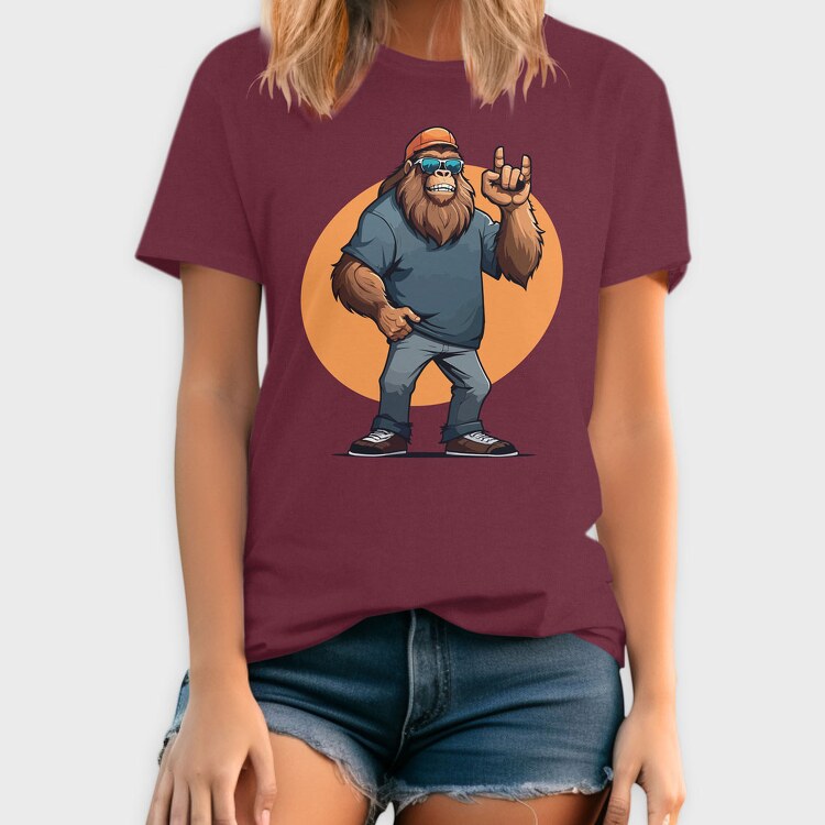 Bigfoot Rock, Tricou Barbati (Unisex)