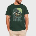Wolf Moon Cartoon, Tricou Barbati (Unisex)