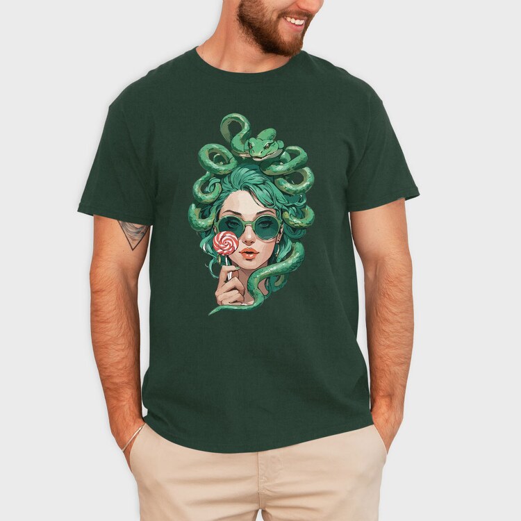 Medusa Sunglasses, Tricou Barbati (Unisex)