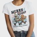 Merry and Bright Tree Cookie, Tricou Femei