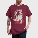 Xmas Cat, Tricou Barbati (Unisex)