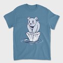 Polar Bear Alone, Tricou Barbati (Unisex)