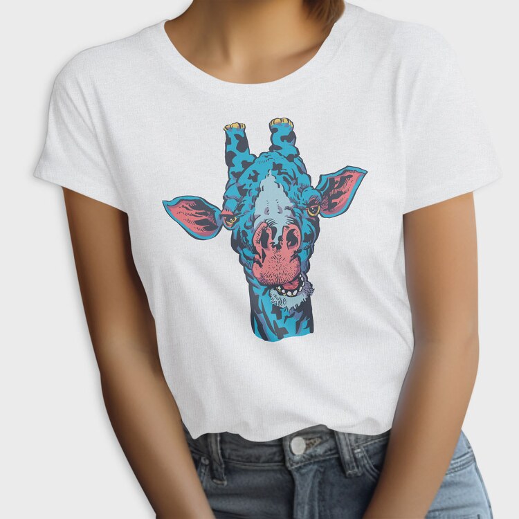 Blue Giraffe, Tricou Femei