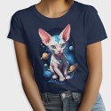 Sphynx Cat Space, Tricou Femei