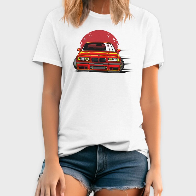 BMW E36 Drift, Tricou Barbati (Unisex)