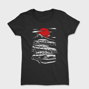 Jdm Altezza Sunset Mountain, Tricou Femei