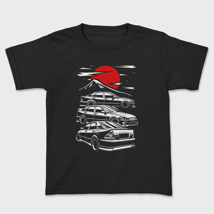 Jdm Altezza Sunset Mountain, Tricou Copii