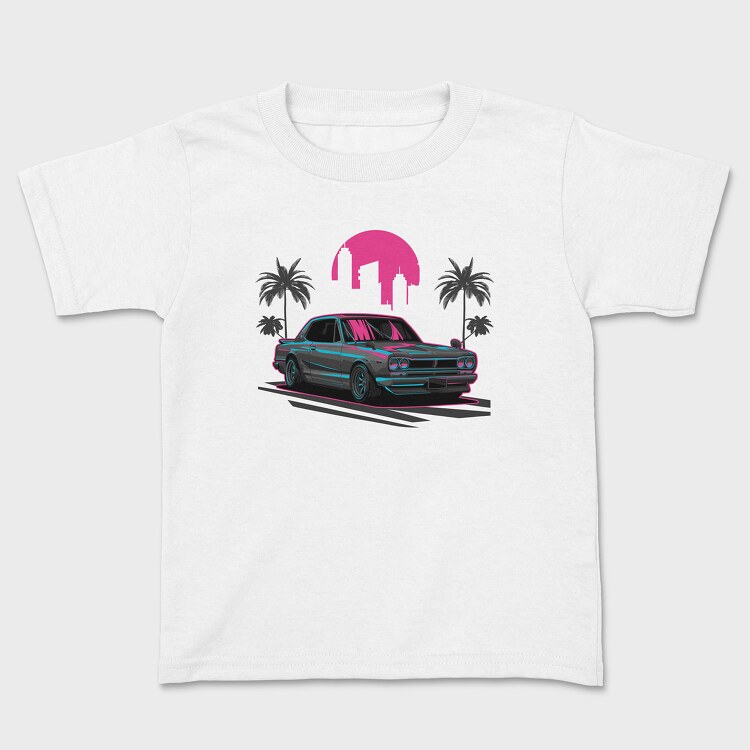 Skyline Retro Night 2, Tricou Copii