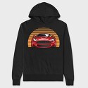 Aston Retro, Hanorac Oversize Barbati (Unisex)