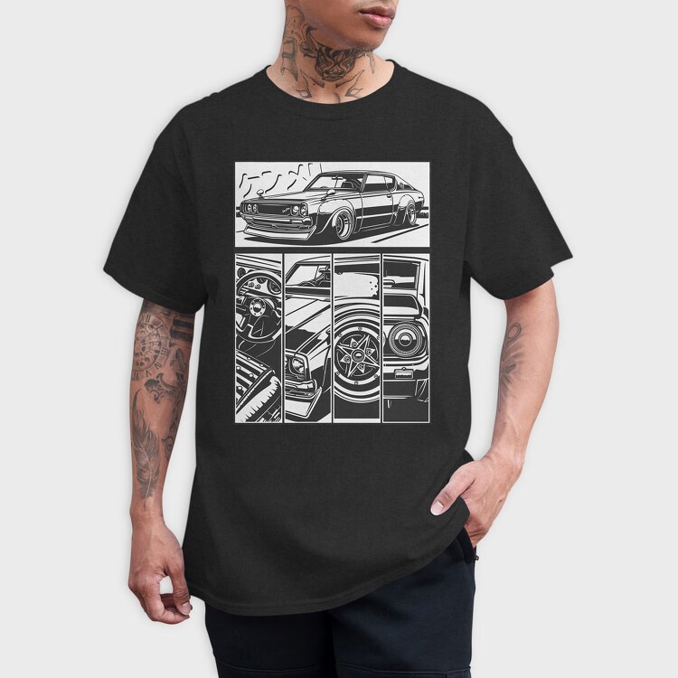 Classic Car, Tricou Barbati (Unisex)