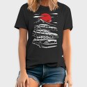 Jdm Altezza Sunset Mountain, Tricou Barbati (Unisex)