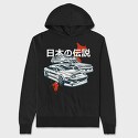 Jdm Cars, Hanorac Oversize Barbati (Unisex)