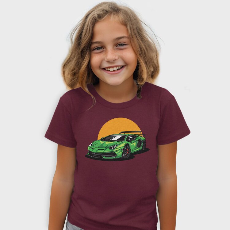 Lambo Sunset, Tricou Copii