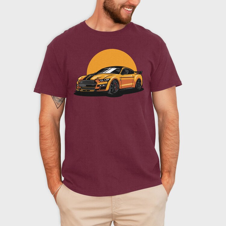 Mustang, Tricou Barbati (Unisex)