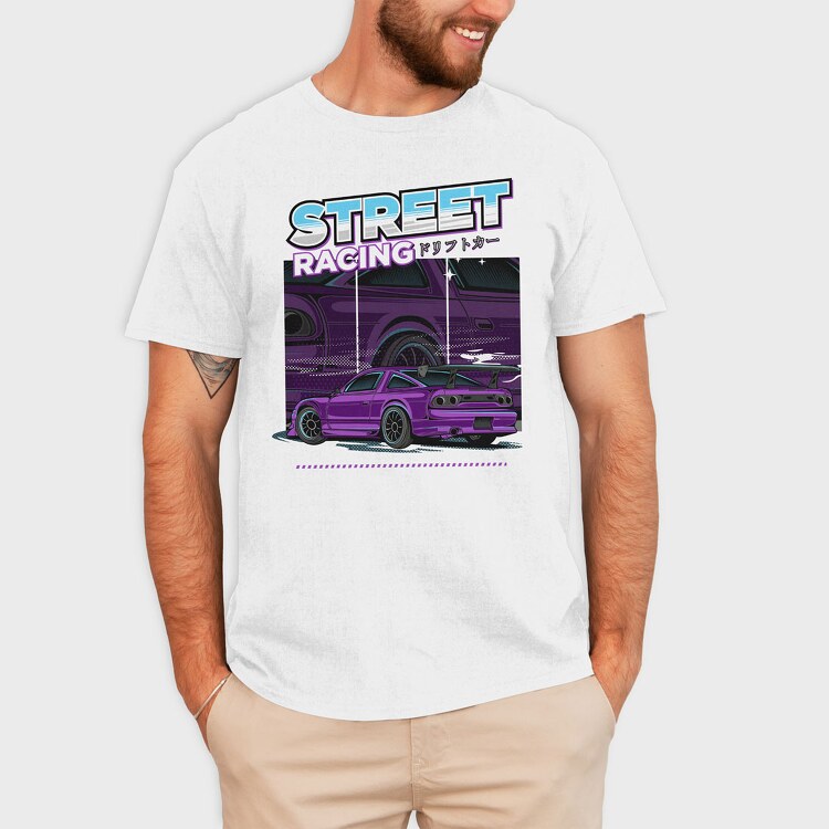 Street Racing 2, Tricou Barbati (Unisex)