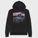 Street Racing, Hanorac Oversize Barbati (Unisex)
