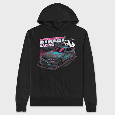 Street Racing, Hanorac Oversize Barbati (Unisex)