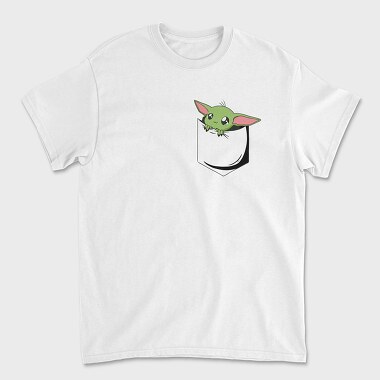Pocket Baby Yoda 23, Tricou Barbati (Unisex)