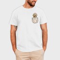 Golden Doodle Pocket, Tricou Barbati (Unisex)