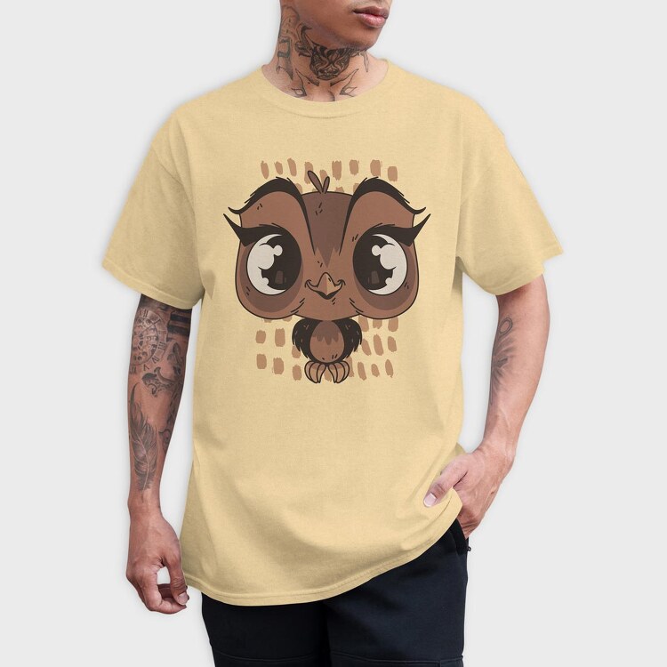 Baby Owl, Tricou Barbati (Unisex)