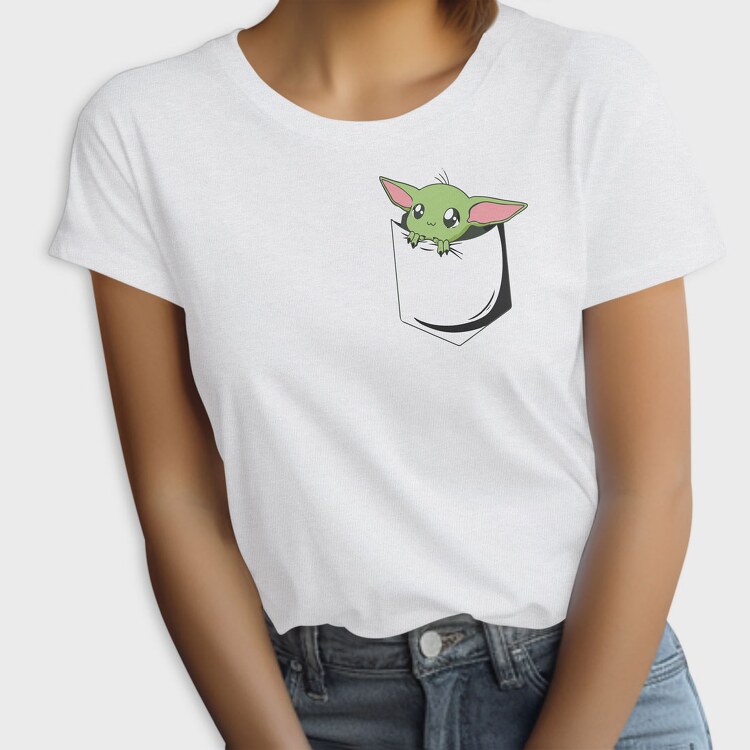 Pocket Baby Yoda 23, Tricou Femei
