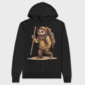 Sloth Hiking, Hanorac Oversize Barbati (Unisex)