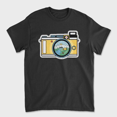 Camping Camera, Tricou Barbati (Unisex)