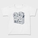 Vintage Audio Illustration 2, Tricou Copii