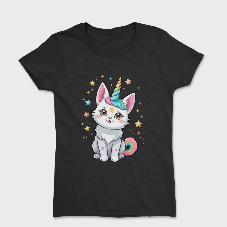 Cat Unicorn, Tricou Femei