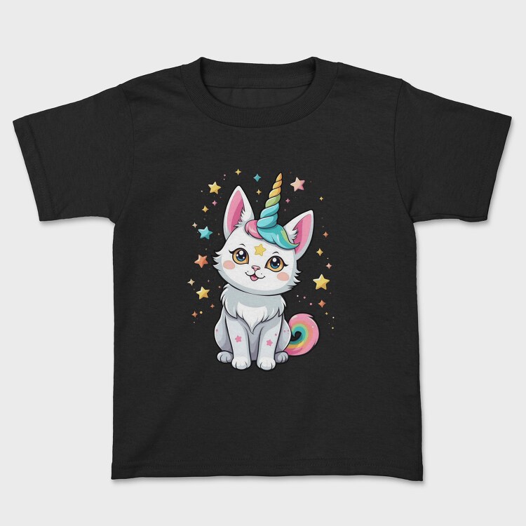 Cat Unicorn, Tricou Copii