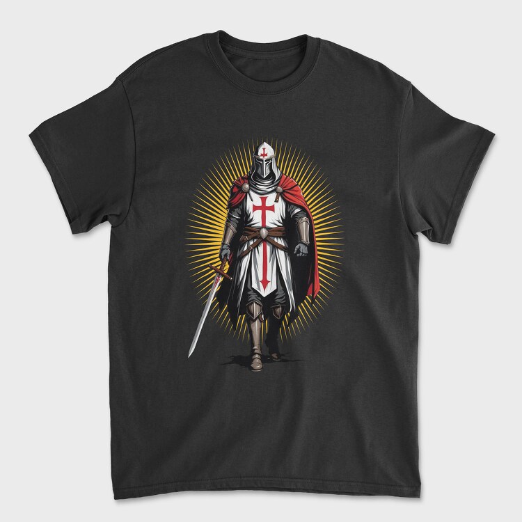 Christian Templar, Tricou Barbati (Unisex)
