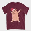 Christmas Pig Dab, Tricou Barbati (Unisex)