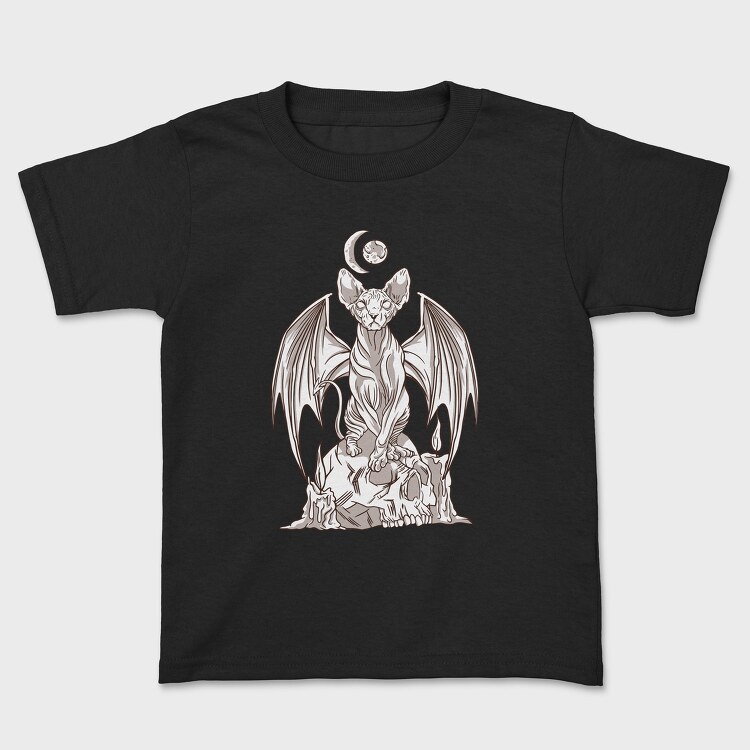 Evil Sphynx Cat, Tricou Copii