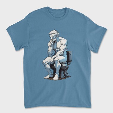 Philosopher Toilet, Tricou Barbati (Unisex)