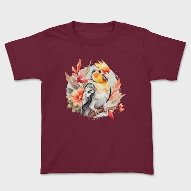Watercolor Birdd, Tricou Copii