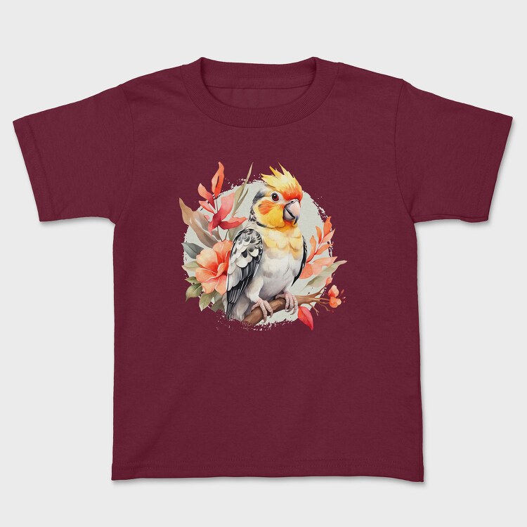 Watercolor Birdd, Tricou Copii