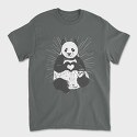 Panda Heart, Tricou Barbati (Unisex)