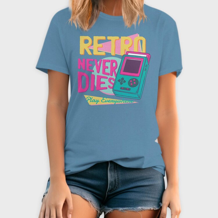 Retro Gameboy, Tricou Barbati (Unisex)