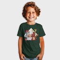 Unicorn Deer Christmas, Tricou Copii