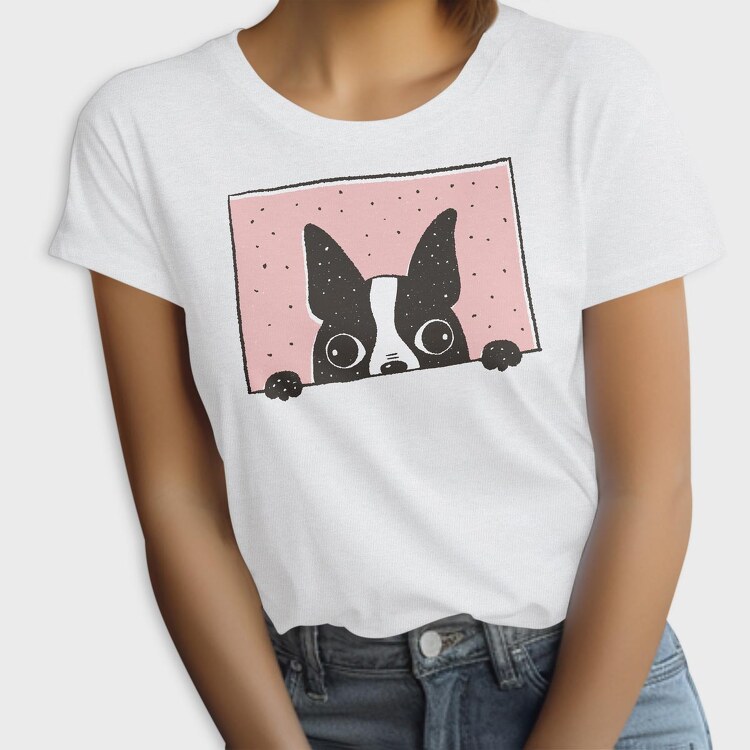 Cute Dog, Tricou Femei
