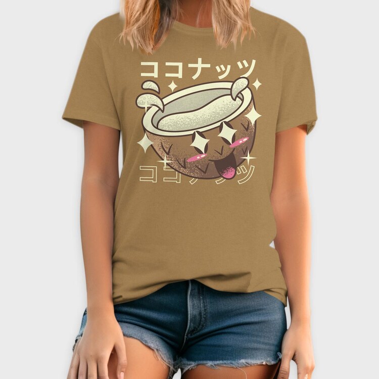 Coconut Crazy Kawaii, Tricou Barbati (Unisex)