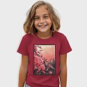 Cherry Blossom Painting, Tricou Copii